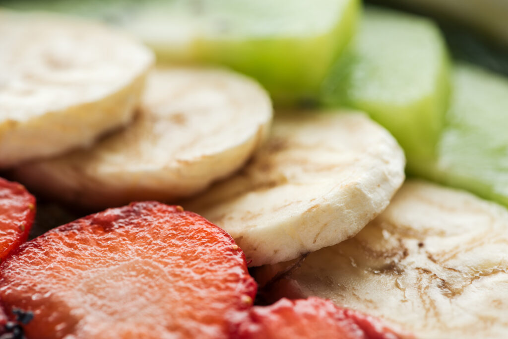 sliced fruit