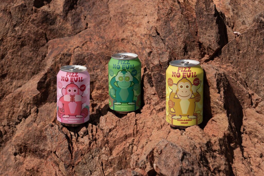 cans on mountain